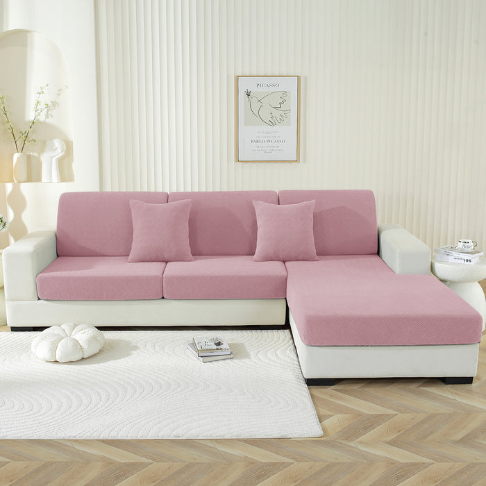 YSTYLE 2-Seater L-Shaped Stretch Sofa Seat Cover Anti Slip