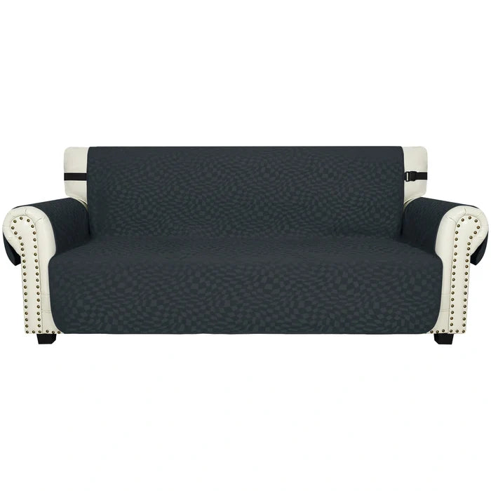 YSTYLE 3 Seater Sofa Cover with Side Pockets Anti Slip-YSTYLE