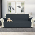 YSTYLE 3 Seater Sofa Cover with Side Pockets Anti Slip-YSTYLE