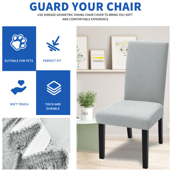 YSTYLE 4 Pieces Stretch Chair Covers With Backrest Soft Fabric