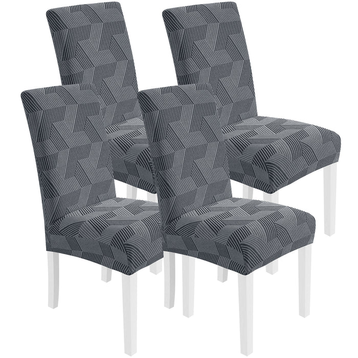 Ystyle 4 Pieces Stretch Chair Covers with Backrest Universal-YSTYLE