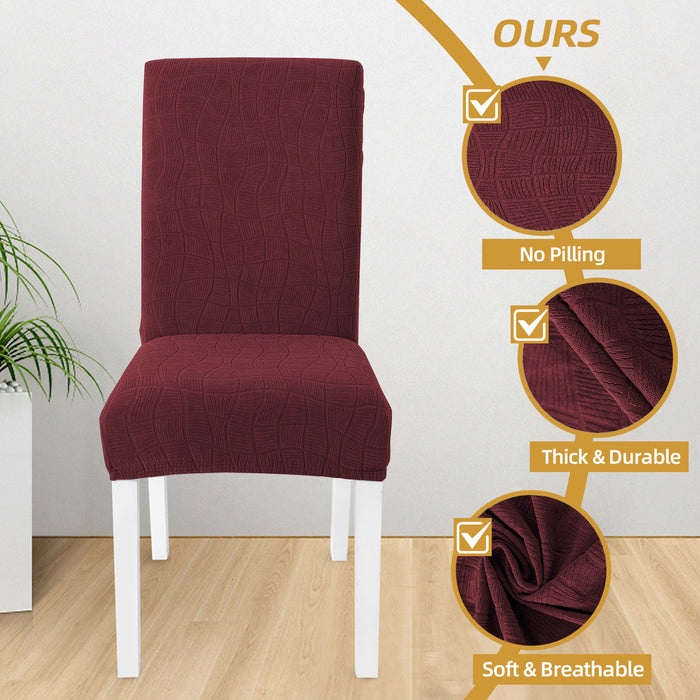 YSTYLE 4 Pieces Universal Stretch Chair Covers with Backrest