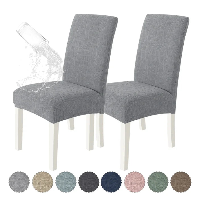 YSTYLE 6 Pieces Universal Stretch Chair Covers with Backrest-YSTYLE