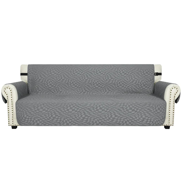 YSTYLE 4 Seater Sofa Cover with Side Pockets Anti Slip-YSTYLE