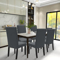 YSTYLE 6 Pieces Stretch Chair Covers With Backrest Soft Fabric-YSTYLE