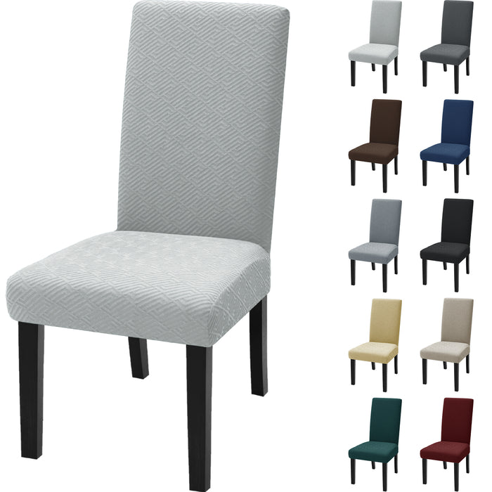 YSTYLE 6 Pieces Stretch Chair Covers With Backrest Soft Fabric-YSTYLE