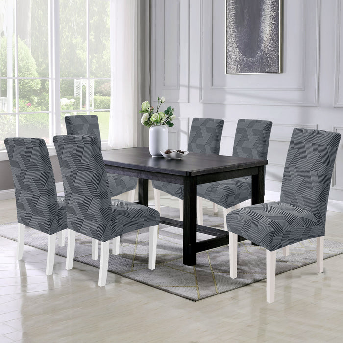 Ystyle 6 Pieces Stretch Chair Covers with Backrest Universal-YSTYLE