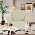 YSTYLE High Stretch 1 Seater Armchair Cover Anti Slip Washable-YSTYLE