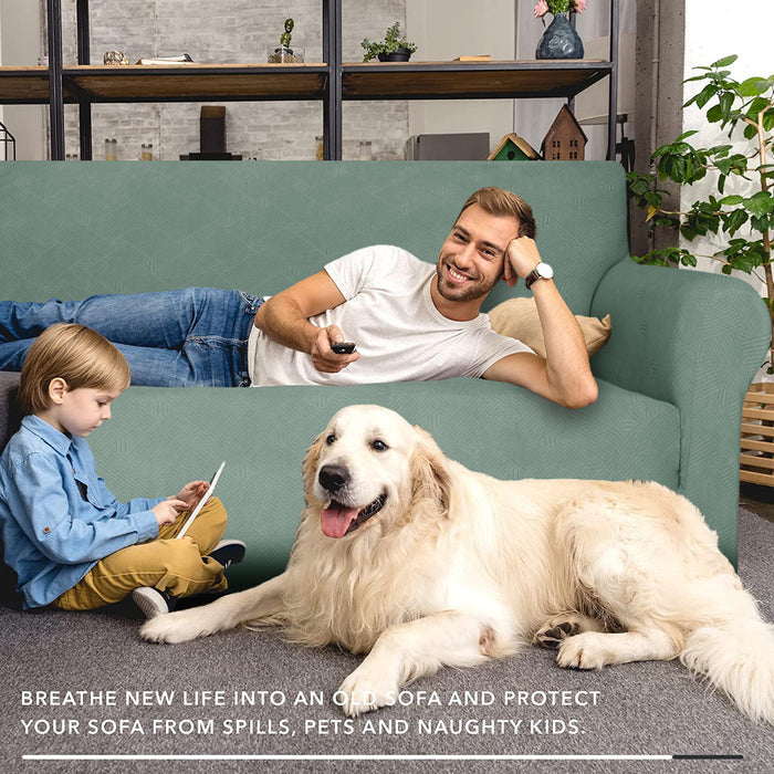 YSTYLE High Stretch 3 Seater Sofa Cover Anti Slip Washable