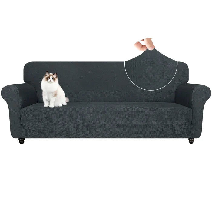 YSTYLE High Stretch 4 Seater Sofa Cover Anti Slip Washable-YSTYLE