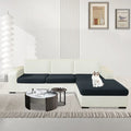 YSTYLE L-Shape & 2 Seater Waterproof Stretch Sofa Seat Cover Geometric-YSTYLE