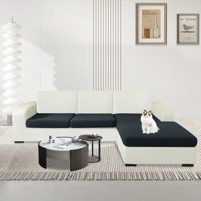 YSTYLE L-Shape & 2 Seater Waterproof Stretch Sofa Seat Cover Geometric-YSTYLE