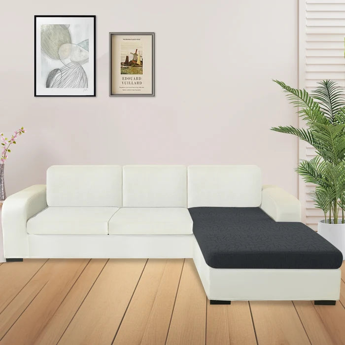 YSTYLE L-Shape Stretch Sofa Seat Cover Geometric Anti Slip-YSTYLE