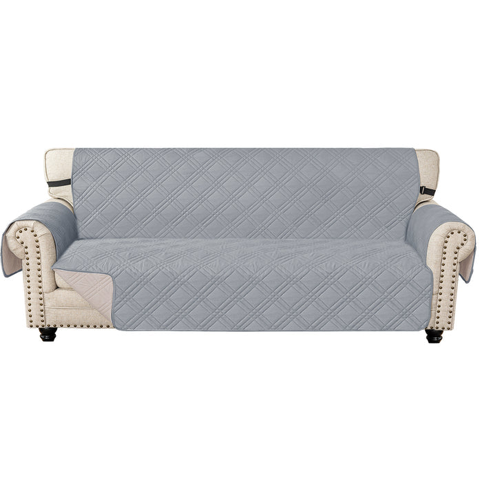 Ystyle Reversible 4 Seater Sofa Cover with Armrests Anti-Slip-YSTYLE