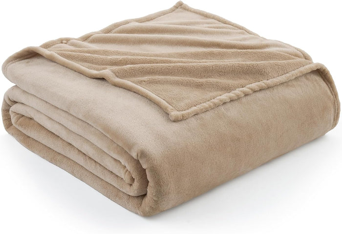 YSTYLE Soft Flannel Fleece Twin Blanket Plush Throw 160 x 200 CM