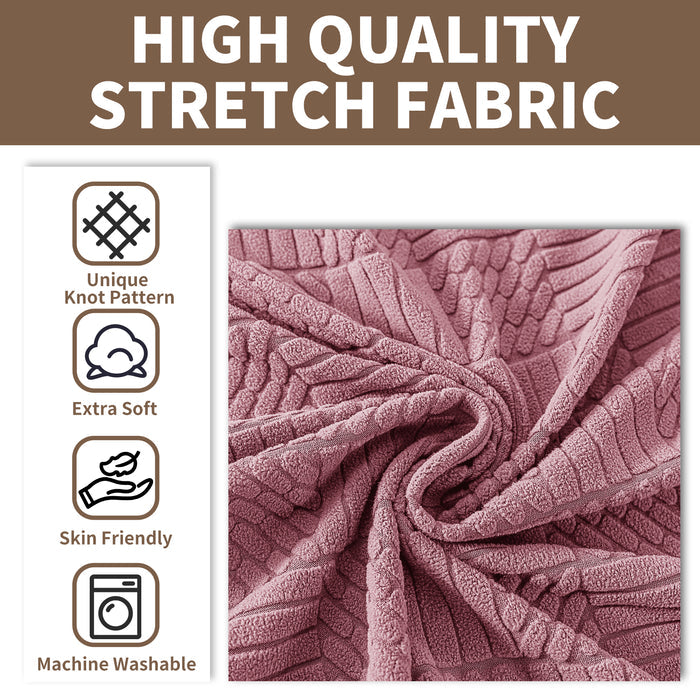 YSTYLE Stretch 1 Seater Sofa Cover 78-116cm Geometric Pattern