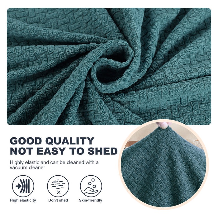 YSTYLE Stretch 1 Seater Sofa Cover Jacquard Anti-Slip