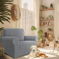 YSTYLE Stretch 1 Seater Sofa Cover with Armrests Anti Slip-YSTYLE