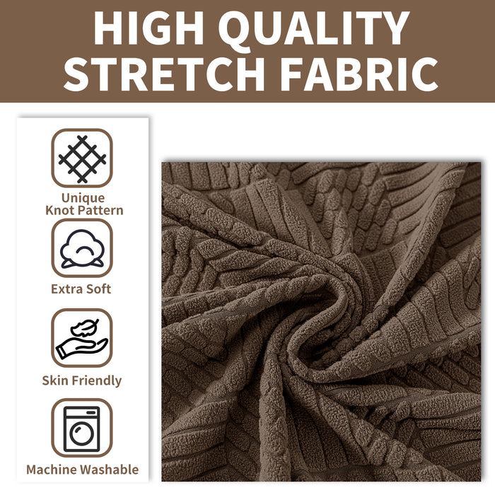 YSTYLE Stretch 2 Seater Sofa Cover 139-175 cm Geometric Pattern