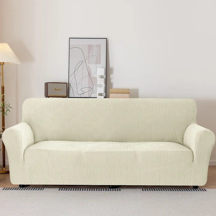 YSTYLE Stretch 3 Seater Sofa Cover 180-234 cm Geometric Pattern-YSTYLE