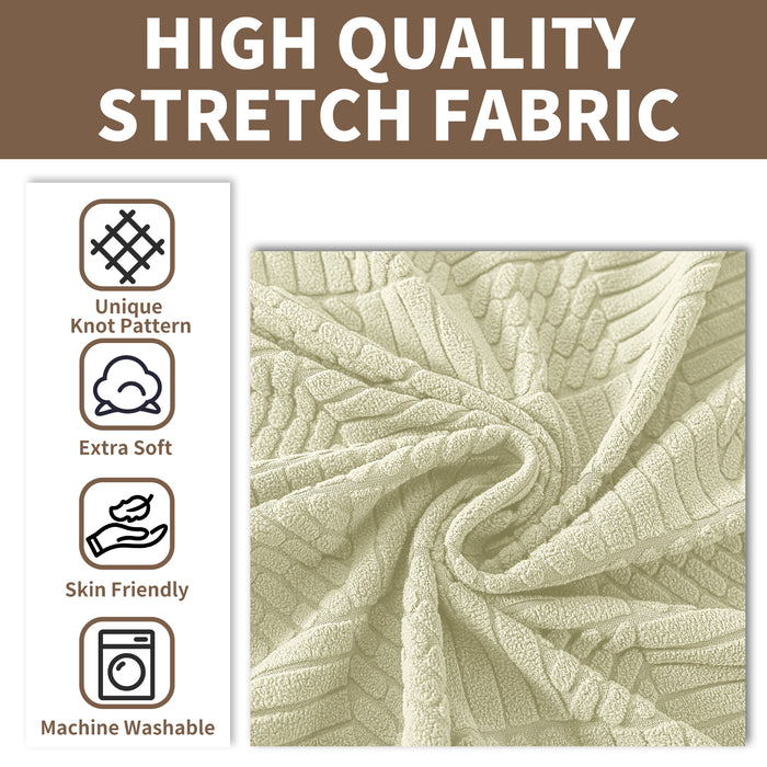 YSTYLE Stretch 3 Seater Sofa Cover 180-234 cm Geometric Pattern