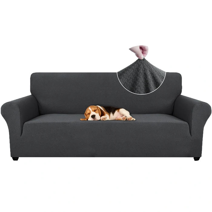 YSTYLE Stretch 3 Seater Sofa Cover Jacquard Anti-Slip-YSTYLE