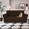 YSTYLE Stretch 3 Seater Sofa Cover with Armrests Anti-Slip Washable-YSTYLE