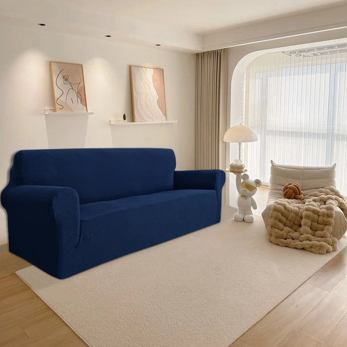 YSTYLE Stretch 3 Seater Sofa Cover with Armrests Anti Slip-YSTYLE