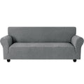 Ystyle Stretch 4 Seater Sofa Cover Jacquard Geometric Pattern-YSTYLE
