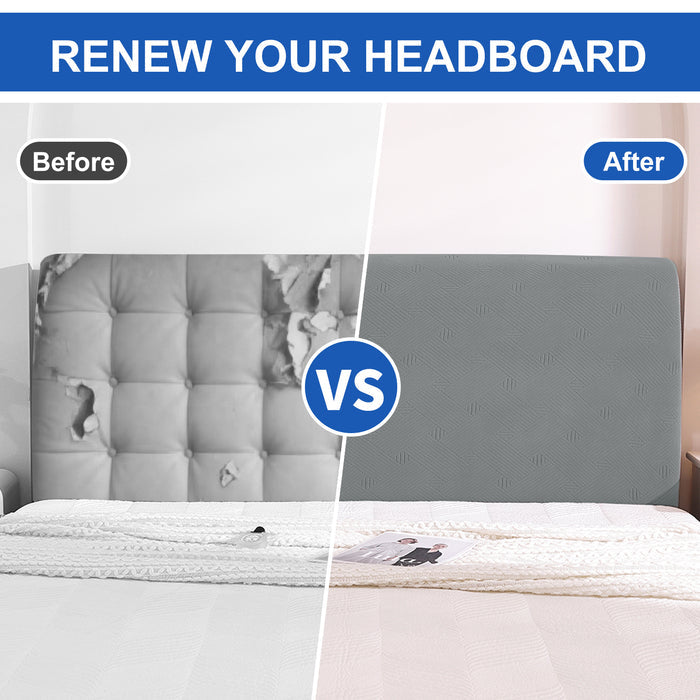 Ystyle Stretch Headboard Cover 200cm Dustproof Washable Polyester-YSTYLE