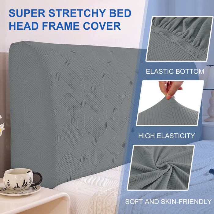 Ystyle Stretch Headboard Cover 200cm Dustproof Washable Polyester-YSTYLE