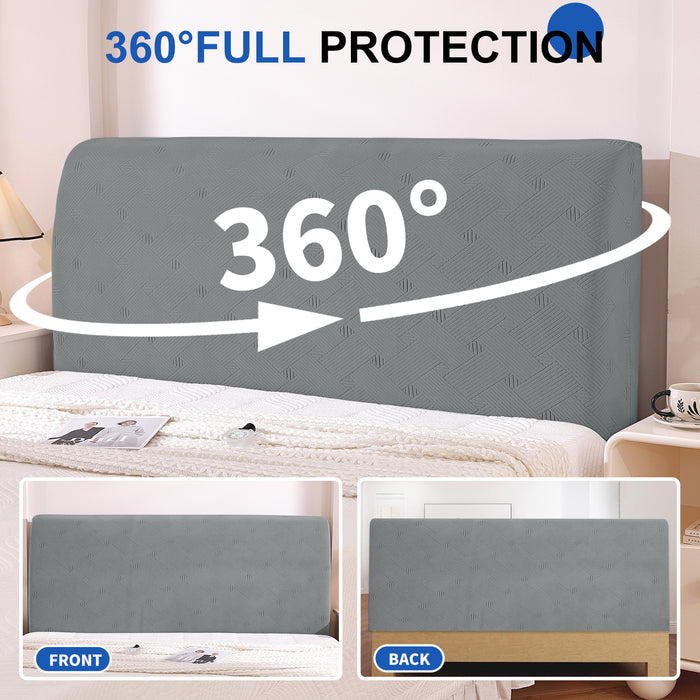 Ystyle Stretch Headboard Cover 200cm Dustproof Washable Polyester-YSTYLE