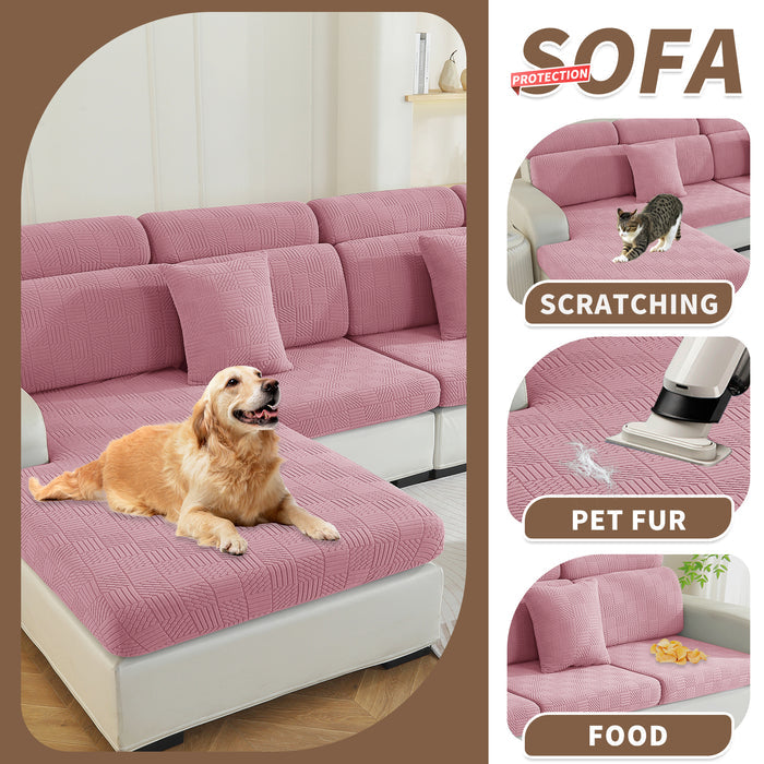 YSTYLE Stretch Sofa Seat Cover 1 Seater Geometric Pattern