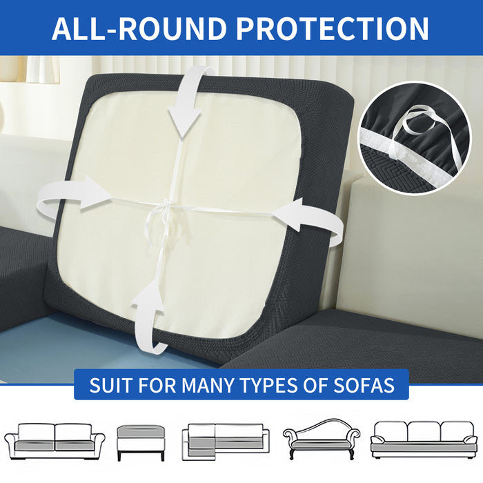 YSTYLE Stretch Sofa Seat Cover 2 Seater Anti Slip-YSTYLE