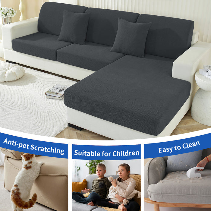 YSTYLE Stretch Sofa Seat Cover 2 Seater Anti Slip-YSTYLE