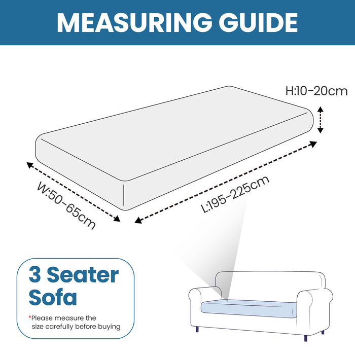 Ystyle Stretch Sofa Seat Cover 3 Seater Anti Slip Geometric-YSTYLE