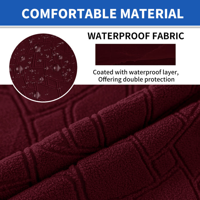 YSTYLE Stretch Sofa Seat Cover 3 Seater Geometric Anti Slip