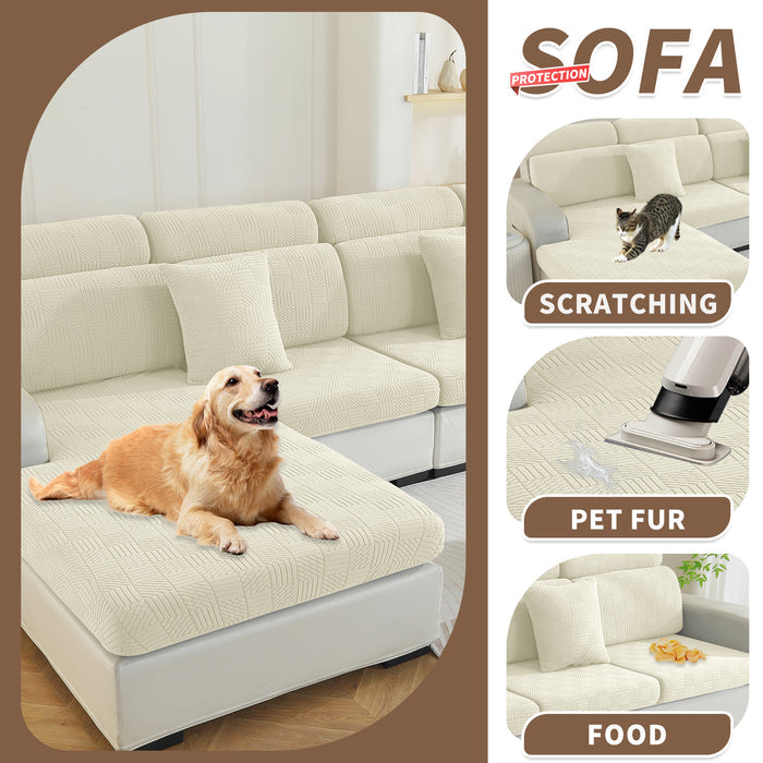 YSTYLE Stretch Sofa Seat Cover 3 Seater Geometric Pattern