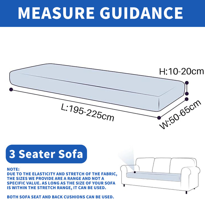 Ystyle Stretch Sofa Seat Cover 3 Seater New Pattern-YSTYLE