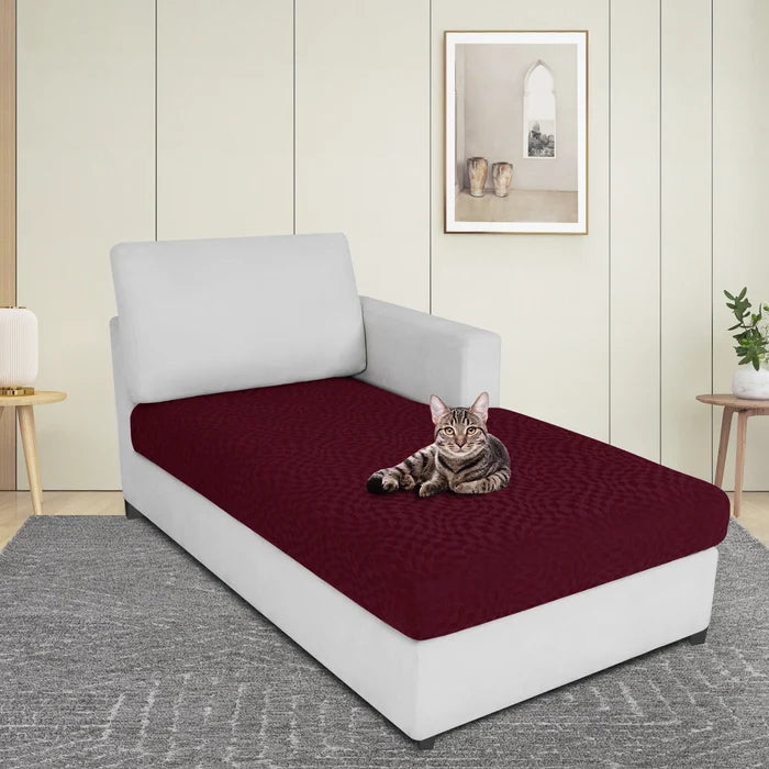 YSTYLE Stretch Sofa Seat Cover Chaise Cover Geometric Anti Slip-YSTYLE