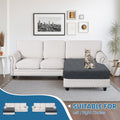 Ystyle Stretch Sofa Seat Cover Chaise Longue Anti Slip Geometric-YSTYLE