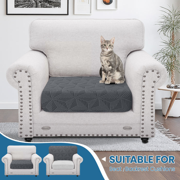 Ystyle Stretch Sofa Seat Cover Large 1 Seater Anti Slip Geometric-YSTYLE