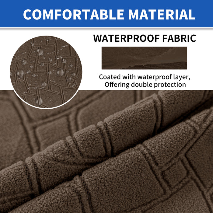 YSTYLE Stretch Sofa Seat Cover Large 1 Seater Geometric Anti Slip