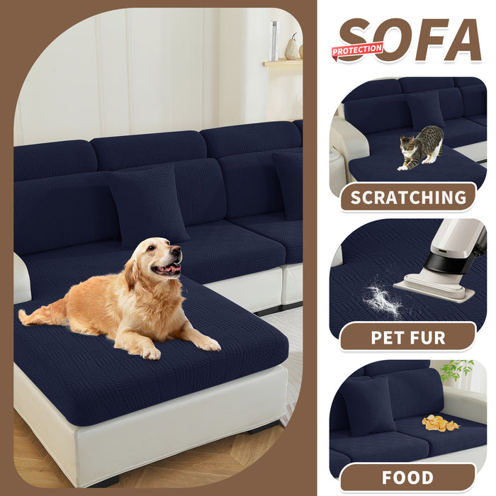 YSTYLE Stretch Sofa Seat Cover Large 1 Seater Geometric Pattern