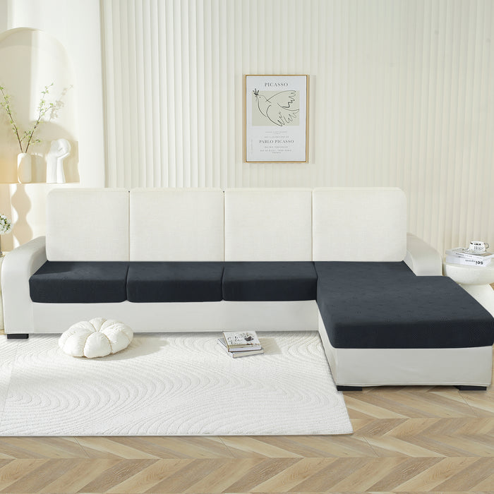 YSTYLE Stretch Sofa Seat Cushion 3-Seater L-Shaped Anti Slip