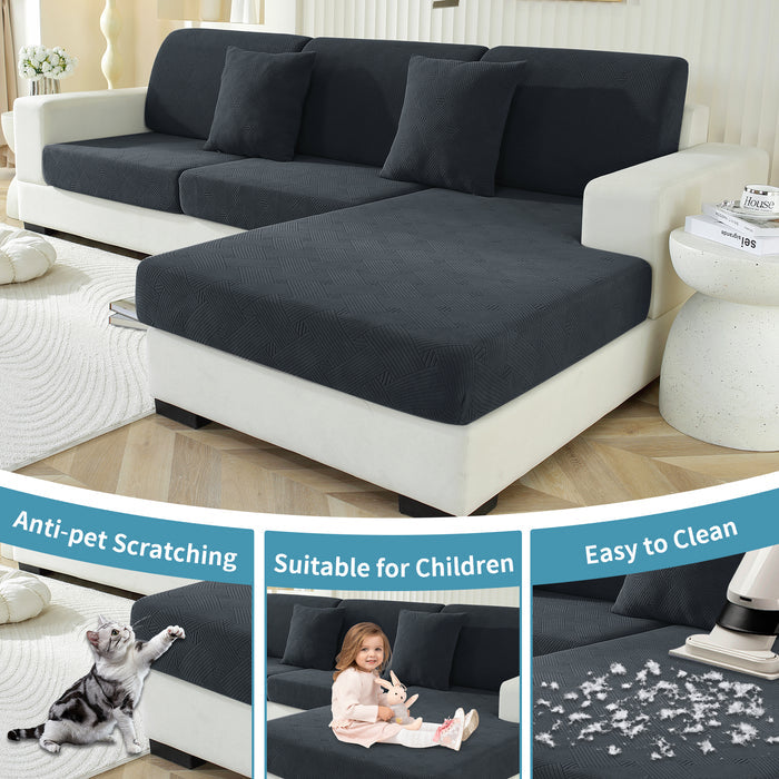 YSTYLE Stretch Sofa Seat Cushion Chaise Longue Anti Slip