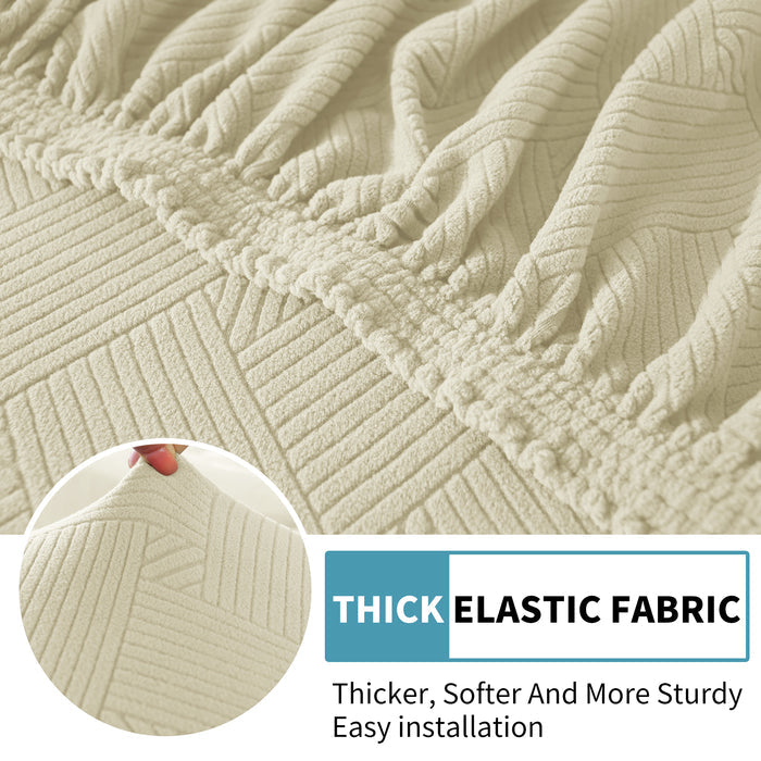 YSTYLE Stretch Sofa Seat Cushion Cover 3 Seater Anti Slip