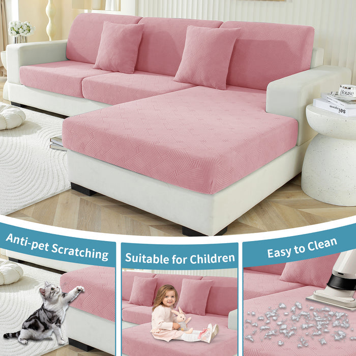 YSTYLE Stretch Sofa Seat Cushion Cover Large 1 Seater Anti Slip