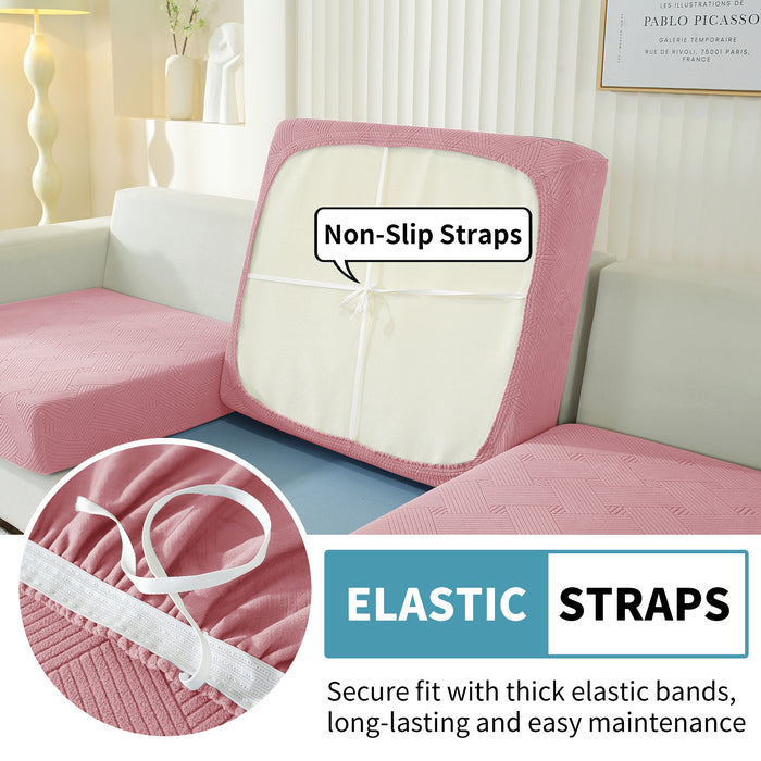 YSTYLE Stretch Sofa Seat Cushion Cover Large 1 Seater Anti Slip