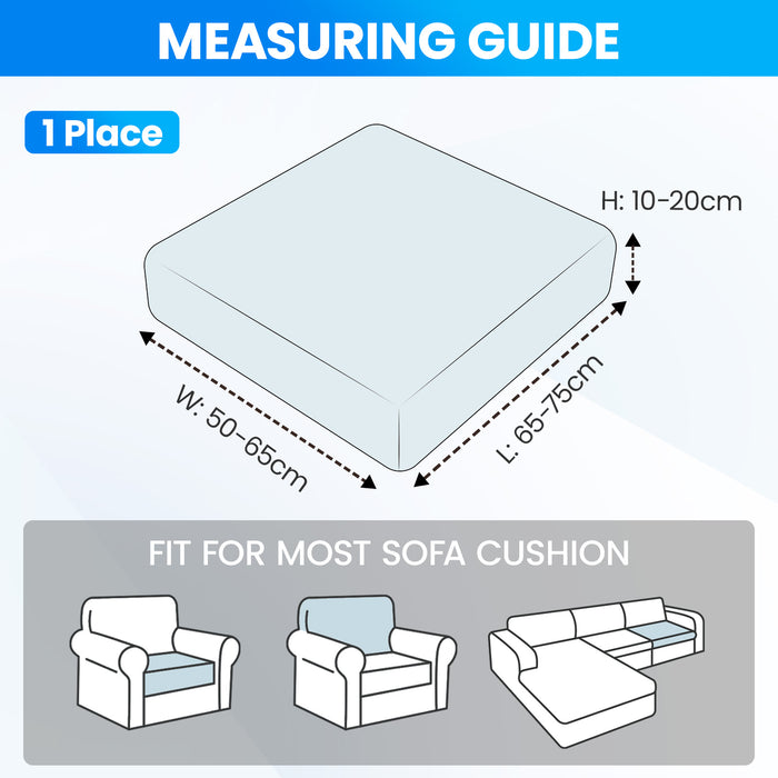 YSTYLE Universal 1 Seater Stretch Sofa Cushion Cover-YSTYLE